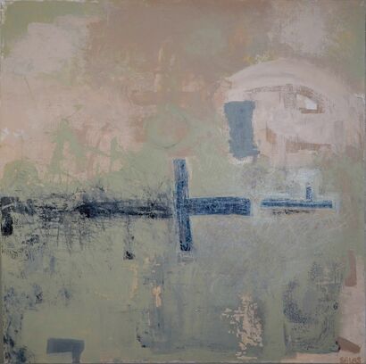  Intersections - a Paint Artowrk by Marisela Aguilar Salas